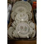 A good collection of Royal Doulton Fairfield dinnerware.