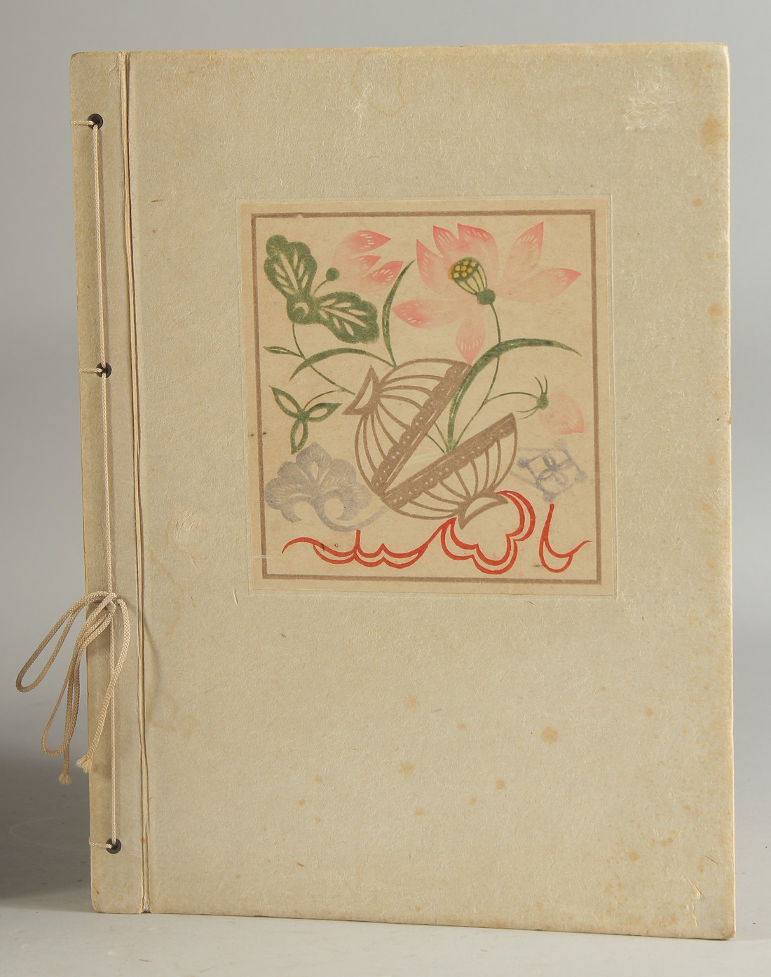 TWO CHINESE BOUND PICTURE ALBUMS. - Image 3 of 10