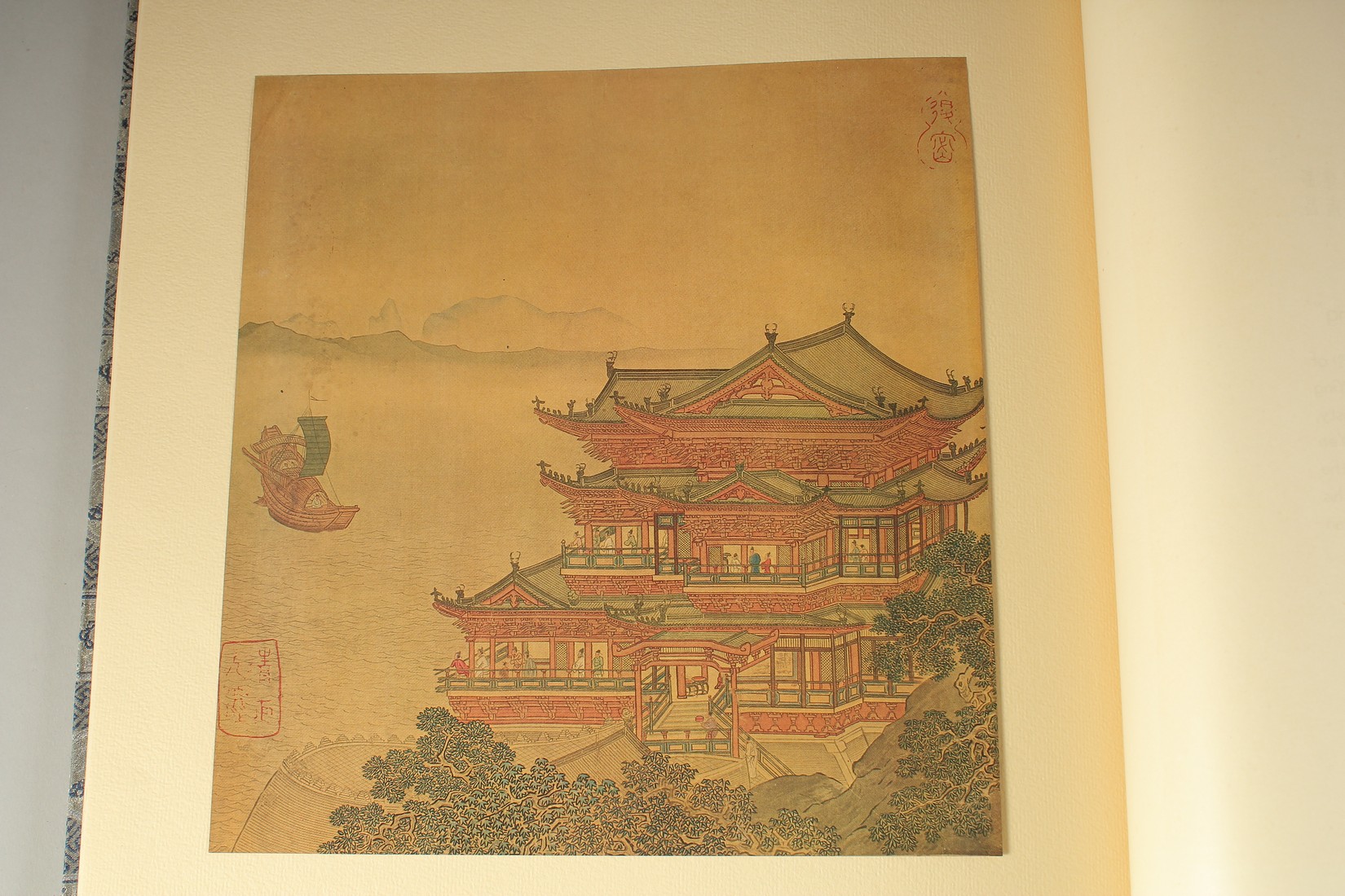 TWO CHINESE BOUND PICTURE ALBUMS. - Image 4 of 10