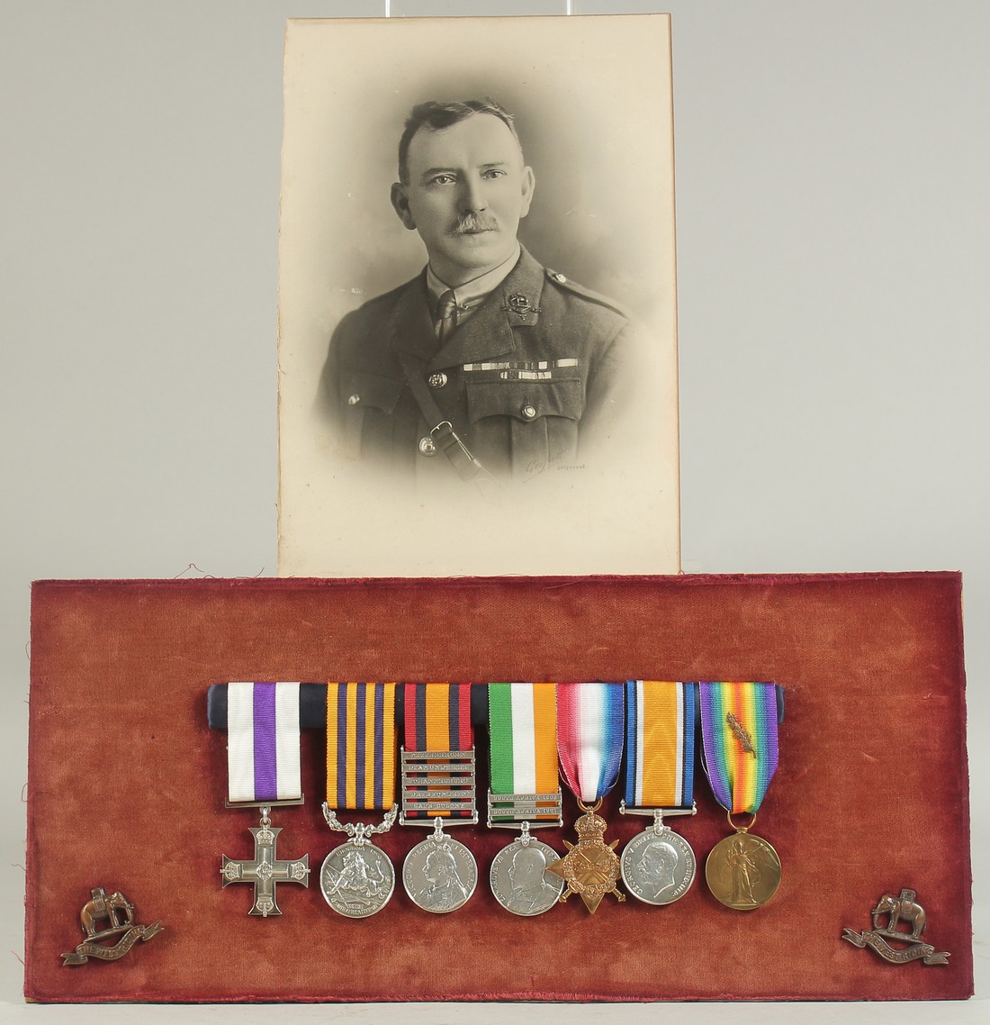 THE MEDALS OF O. BUCKLEY 2/W. RID REGT.