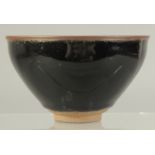 A CHINESE STUDIO POTTERY BOWL. 12cm diameter.