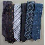 SIX VARIOUS TIES.