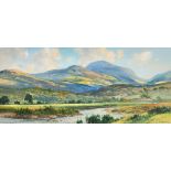 George Trevor (20th Century), 'The mountains of Mourne', Northern Ireland, watercolour, signed, 9.