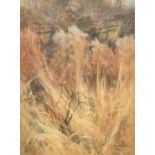 Arthur Wardle (1864-1949) British, 'Grasses', pastel, signed and inscribed 'December 25, 1933', 10.
