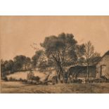Stanley Roy Badmin (1906-1989) British, 'Tanyard Farm, Sussex', etching, signed and numbered 17/40