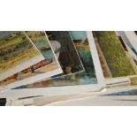 A group of twenty-two Impressionist and Post-Impressionst Ganymed prints after Segonzac, Marquet,