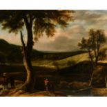 17th Century Dutch, attributed to de Koning and Johannes Lingelbach, a landscape view with