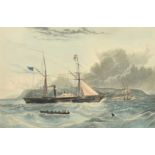 Hunt after Knell, 'H M Steam Frigate Geyser' and Papprill after Knell, 'H M Steam Frigate