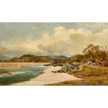 James Peel (1811-1906) British, A coastal scene, signed and indistinctly inscribed verso, 22.75" x