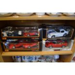 Boxed collectors cars.