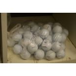 A bag of golf balls.