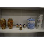 Decorative Chinese vases etc