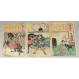 HIROSHIGE I UTAGAWA (1797-1858): ONE HUNDRED POEMS BY ONE HUNDRED POETS; three mid-19th century