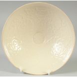 A CHINESE DING WARE BOWL, 20cm diameter.