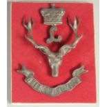 SEAFORTH HIGHLANDERS OF CANADA, WW2 CAP BADGE.