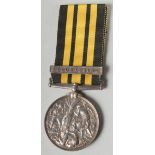 1996. PTE J. CRICHTON. 42ND FOOT. 1873 AFGHANISTAN MEDAL with bar COOMASSIE.