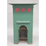 C. F. A. VOYSEY. A CAST IRON FIREPLACE, FALKIRK FOUNDRY , design number 64, registered no. 347711,