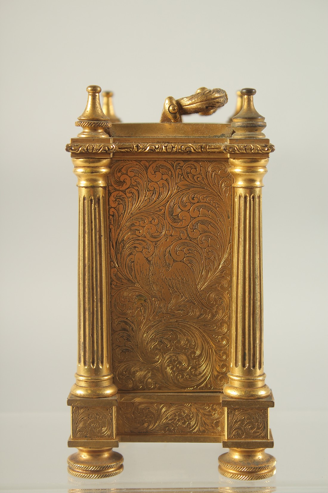 A VERY GOOD SMALL 19TH CENTURY ENGLISH CARRIAGE CLOCK by PERIGAL, DUTERRON, Bond Street, London with - Image 4 of 10