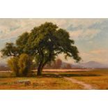 American School, late 19th Century, 'California White Oak, San Ramon Valley, oil on canvas,