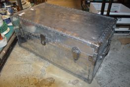 A good polished steel trunk.