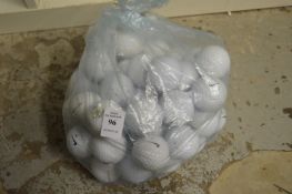 A bag of Nike golf balls.