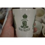 A good collection of Royal Commemorative mugs etc.