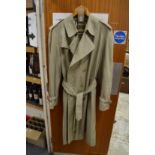 A Burberrys Gentlemans trench coat, size 54 regular.