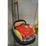 An unusual radio modelled as a dodgem car.