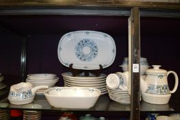 A quantity of Noritake Progression dinnerware.