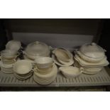 A quantity of Wedgwood Queensware dinner service.