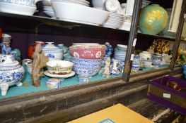 A quantity of Oriental china and other collectables.