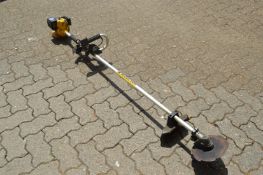 A McCulloch petrol brush cutter.