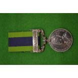 3300091. PTE W Martin H.L.I Indian General Service Medal with bar, North West Frontier, 1935.