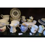 Royal Worcester Evesham dinnerware and other decorative china.