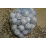A bag of Srixon golf balls.