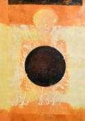 Alison Milner-Gulland (20th Century), 'Eclipse 1', oil on paper, mixed media, label verso, 26.75"