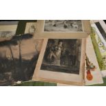 A group of mostly 19th Century prints of various subjects.