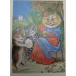 WAIN (Louis) Les Chats, printers proof copy, no text but 9 full page colour illustrations, Paris,