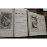 [BIBLE] The Christian's Complete Family Bible, folio, 2 vols in 1, illus., 47 of 55 plates (that