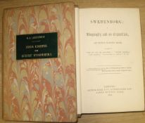 [SWEDENBORG] HOOD (E. P.) Swedenborg, 8vo, clo., L., 1854; & another work (2).