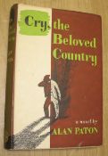 PATON (Alan) Cry, the Beloved Country, 8vo, clo., d.w. (spine faded), 1st Edition, L., 1948.