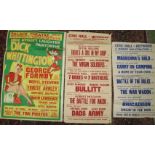 PANTOMIME POSTER, "Dick Whittington", starring George Formby; & 2 x provincial cinema posters (3).