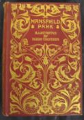 AUSTEN (Jane) Mansfield Park, illustrated by Hugh Thomson, bookplate of Ethelwyn E. Chubb, red cloth