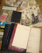 EPHEMERA, blank ledgers, ex-libris bookplates, etc. (Q).