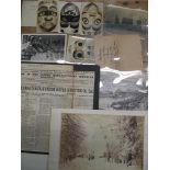 INUIT / Eskimo ephemera and photographs Canada / Alaska. Early 20th cent.