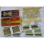 [OPTICAL] VISTASCREEN: box of 10 b/w. cards "Racing Cars", q. of loose col. cards & viewer (Q).