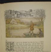 WALTON (Isaak) The Complete Angler, illustrated by Frank Adams, Eyre & Spottiswoode, limited edition