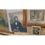 BAXTER PRINTS: two of Robert Moffat (Scottish missionary and father-in-law of David Livingstone),