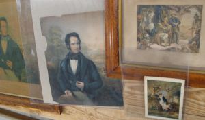 BAXTER PRINTS: two of Robert Moffat (Scottish missionary and father-in-law of David Livingstone),