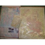 [MAPS] Survey of Pakistan / Bangladesh DACCA GUIDE MAP, 34 x 26 ins., text etc. verso, wooden